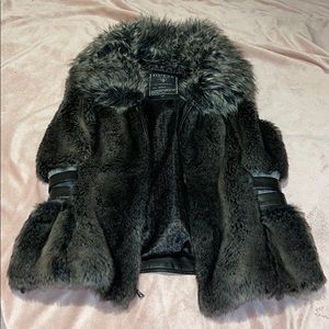 GUESS Faux Fur Vest